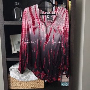 TIE DYE BLOUSE